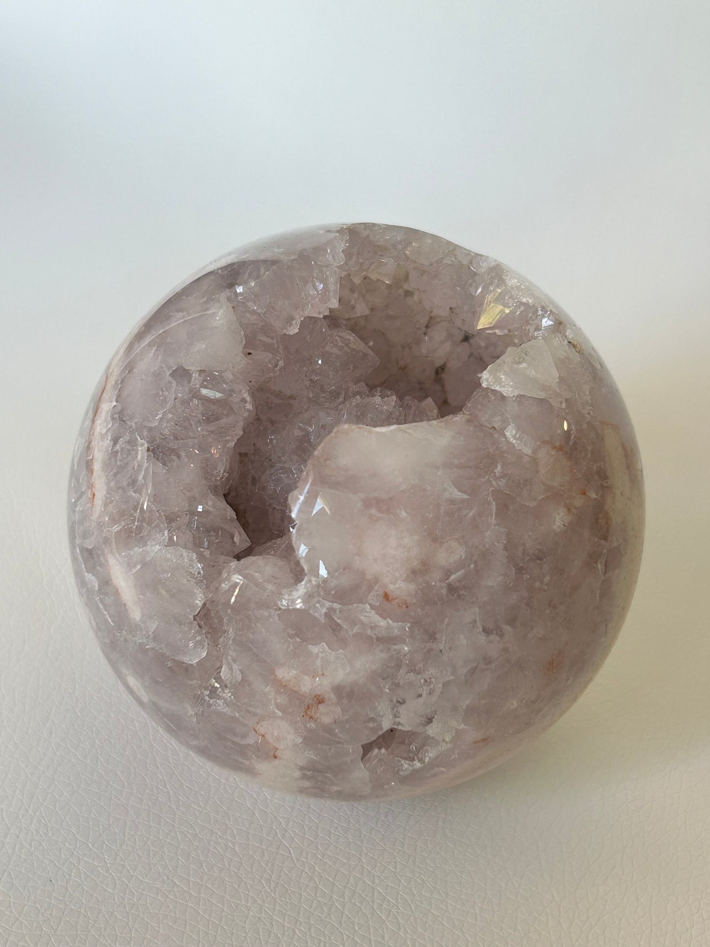 Blumenachat X Amethyst Kugel - C