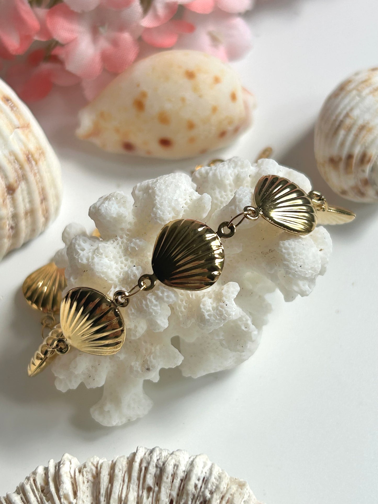 Armband - Seashells - Stainless Steel