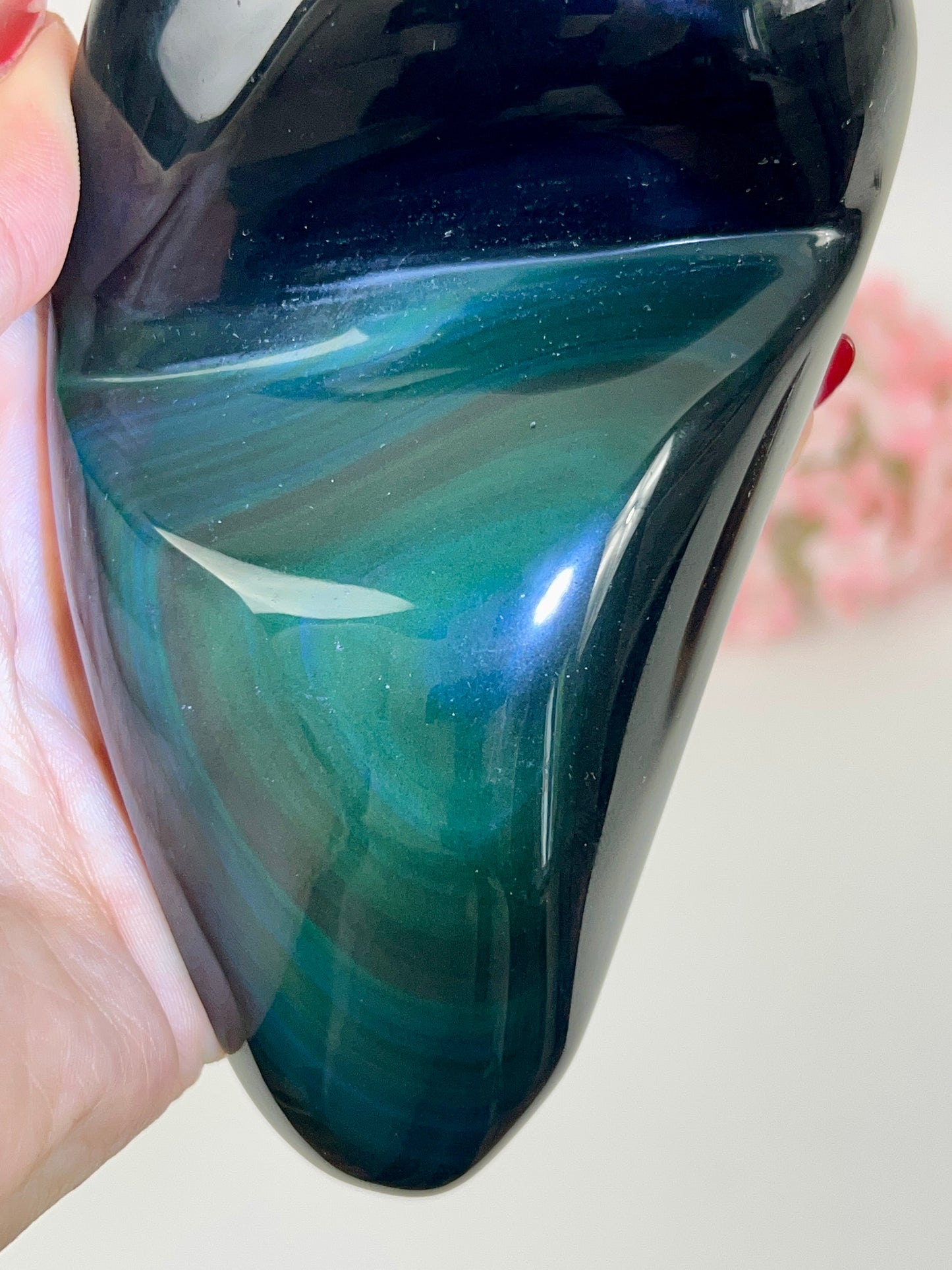 HQ Regenbogenobsidian Freiform