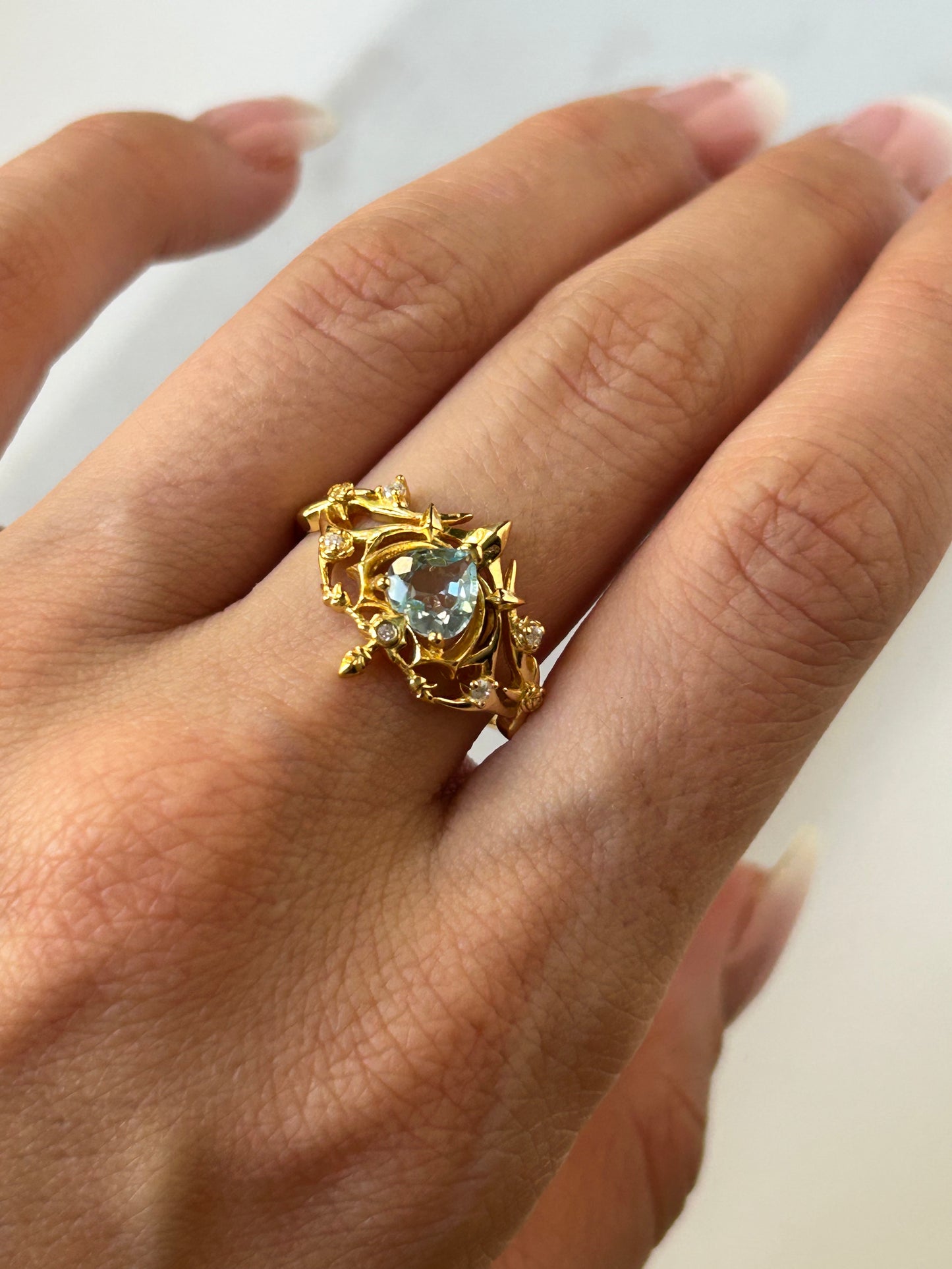 Warrior Ring - Topas