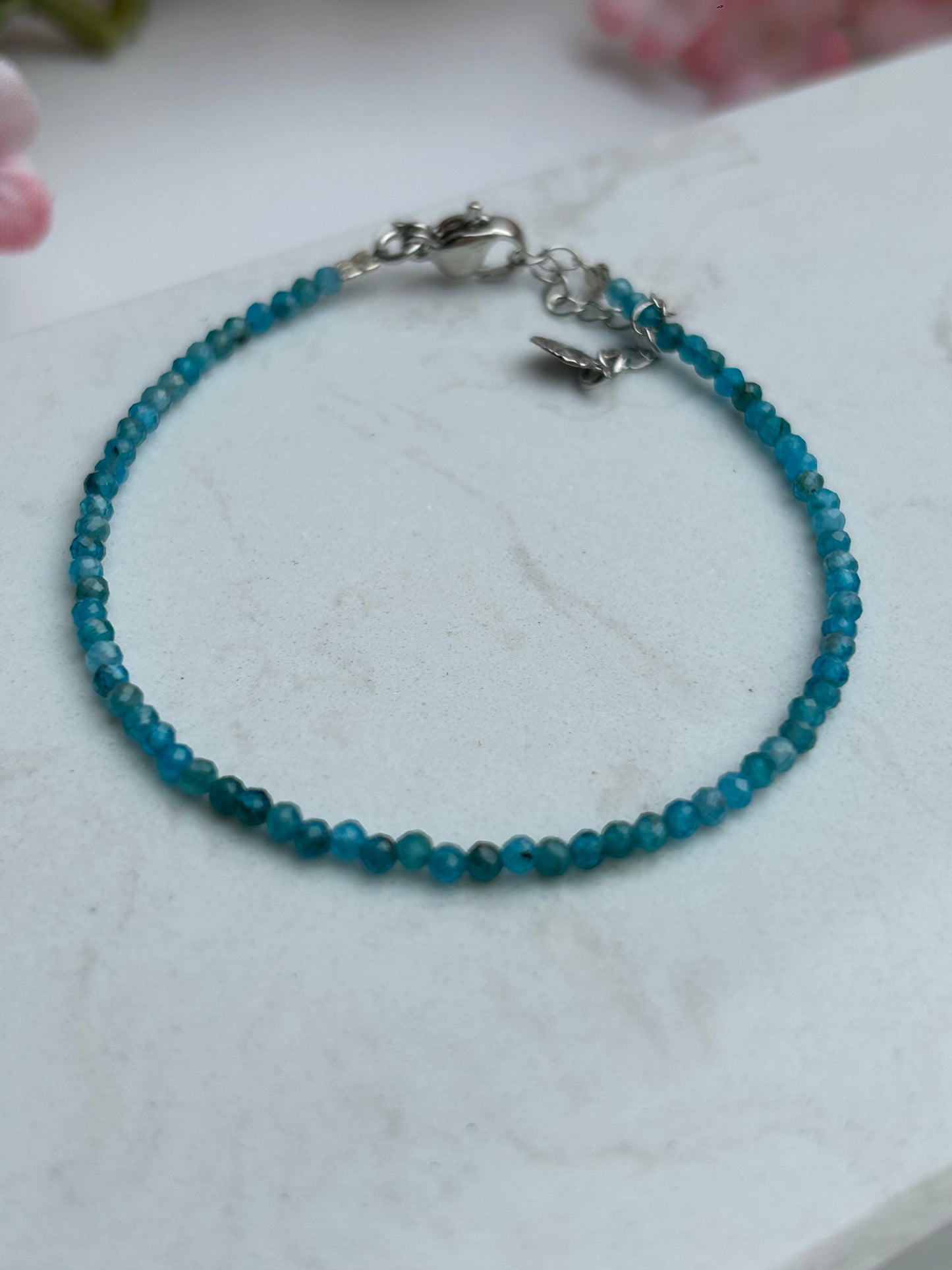 Apatit Armband - Facettiert