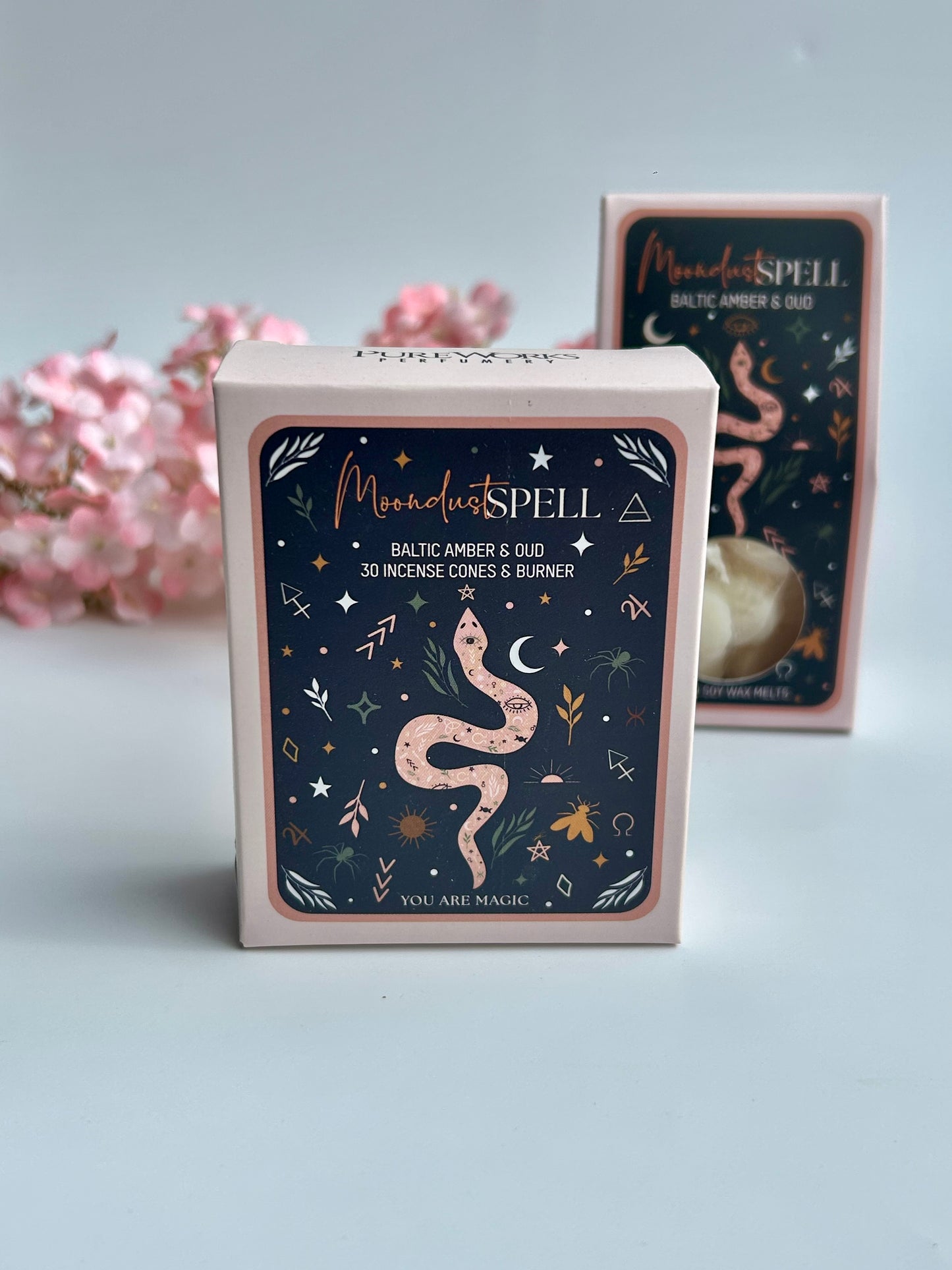 Räucherkegel 'Mooniest Spell' - Baltic Amber & Oud