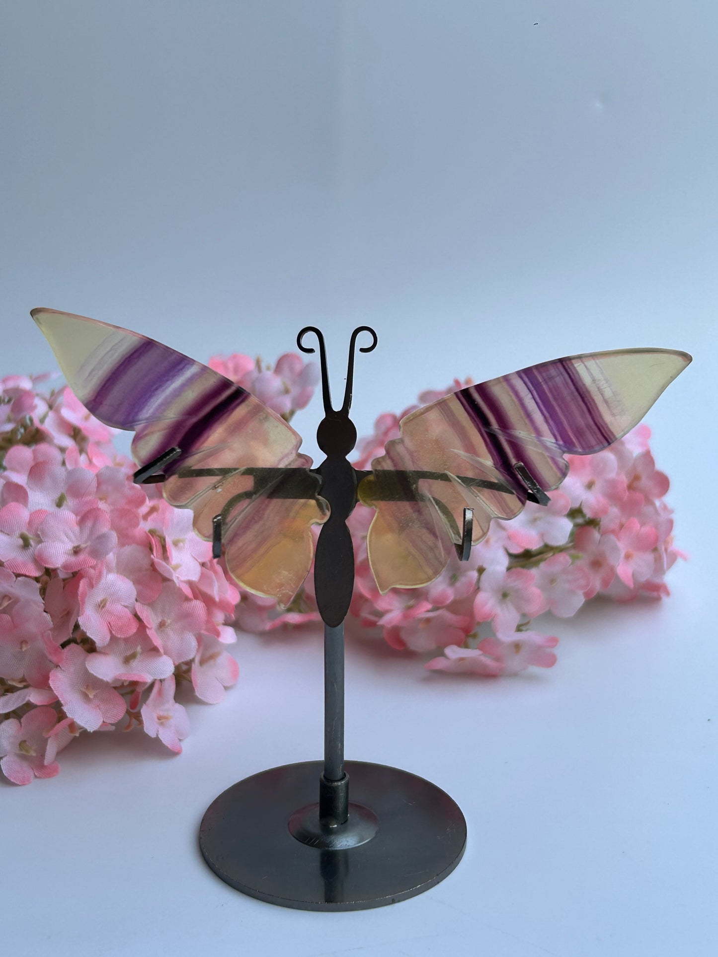 Fluorit Schmetterling - B
