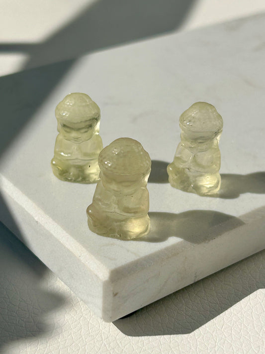Mini Buddha - Citrin