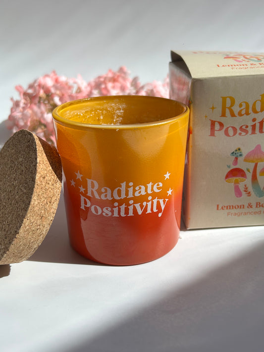 Radiate Positivity - Duftkerze - Zitrone & Bergamotte