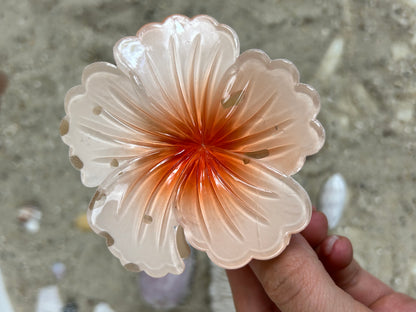Hibiskus Haarklammer