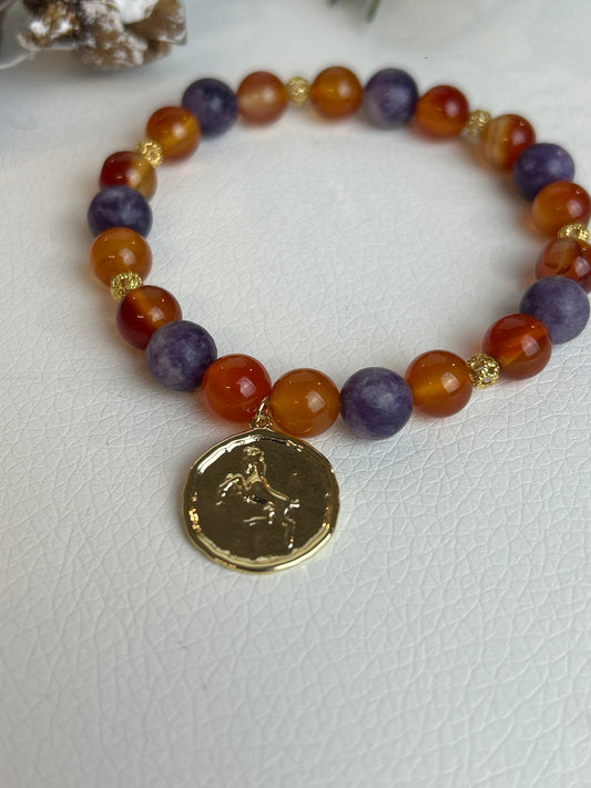 Widder - Edelsteinarmband - Zodiac Collection