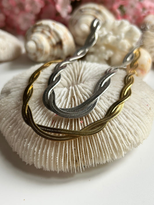 Kette „Waves“ - Stainless Steel
