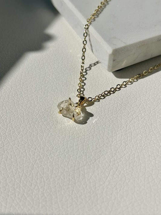 Herkimer 'Diamant' Kette - Stainless Steel
