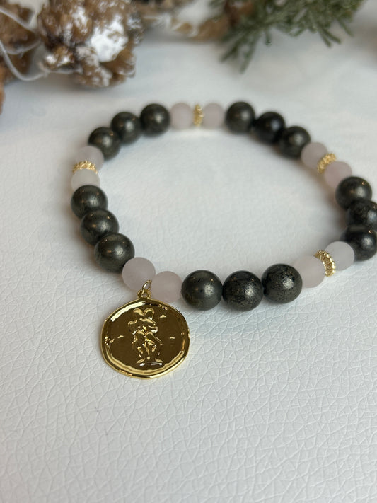 Zwillinge- Edelsteinarmband - Zodiac Collection