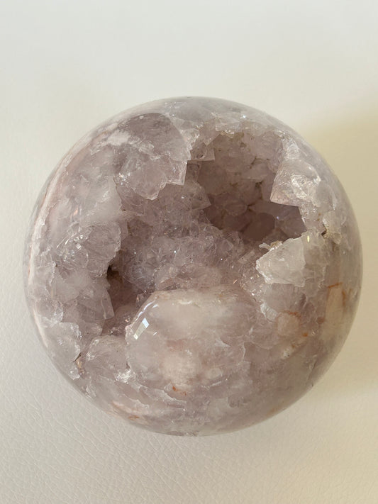 Blumenachat X Amethyst Kugel - C