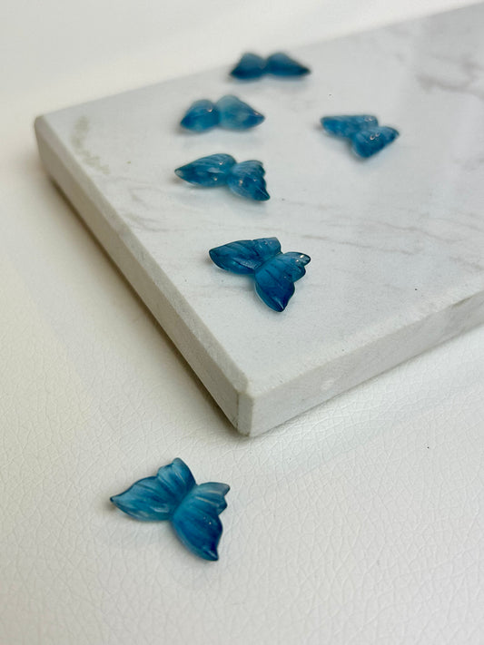 Mini Aquamarin Schmetterling