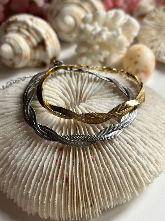 Armband „Waves“ - Stainless Steel