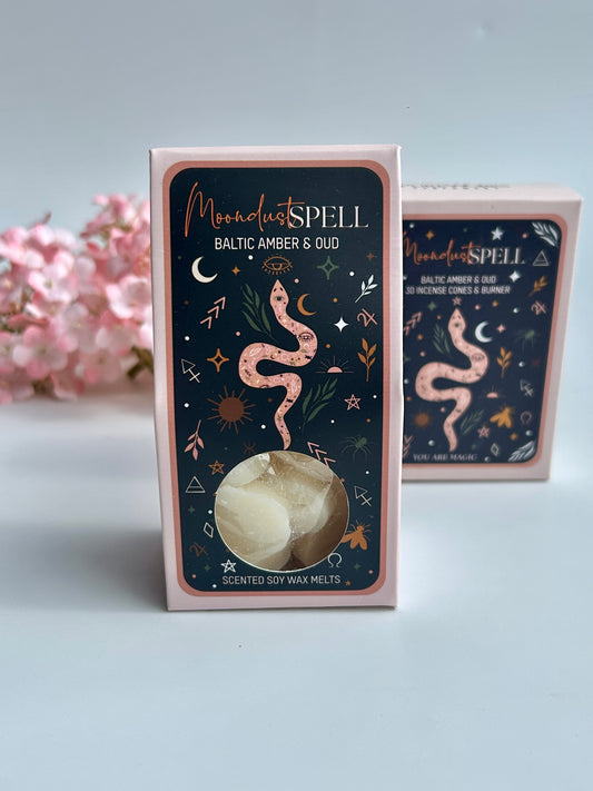 Wax Melts 'Moondust Spell' - Baltic Amber & Oud