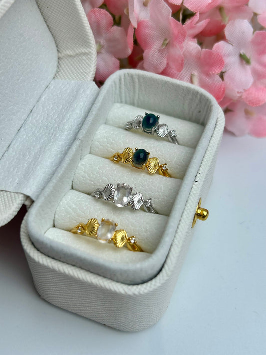 Ring 'phýlla' - 925 Silber